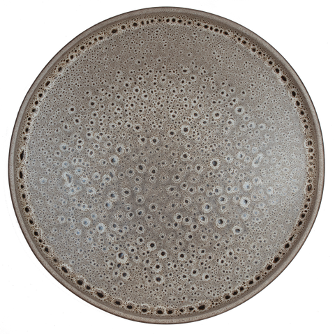 Moonlight Grey Walled Plate Ø31cm