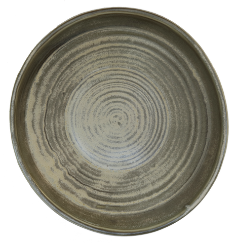 Olive Irregular Deep Plate 25.5 x 23.5 x 5.5cm